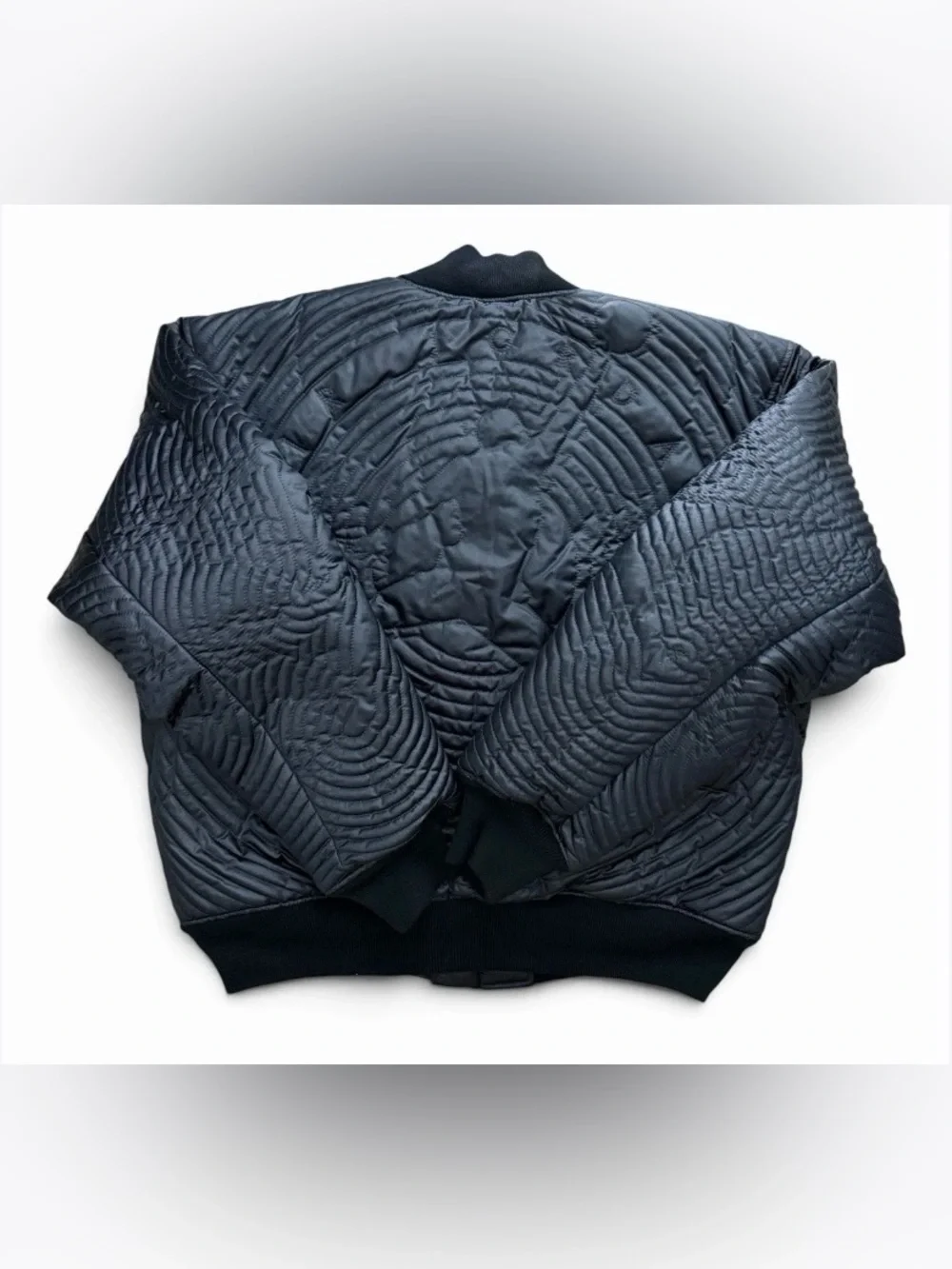 NIKE AIR JORDAN Full Zip Quilted Down Bomber Jacket Mens Large $300 II5314-010